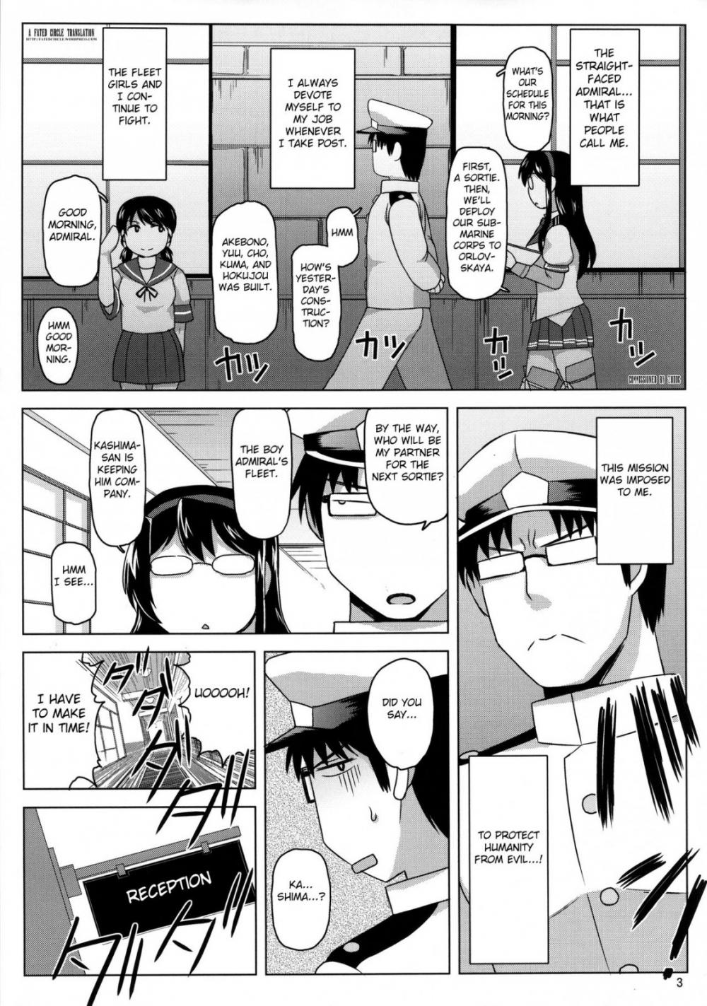 Hentai Manga Comic-A Story About Kashima Being A Lewd Bitch-Read-4